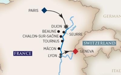 Flavors of burgundy - a luxurious wine tasting river cruise in 2024!